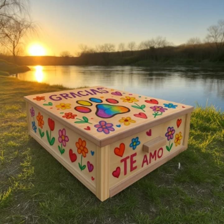 Ataúd personalizado para mascota